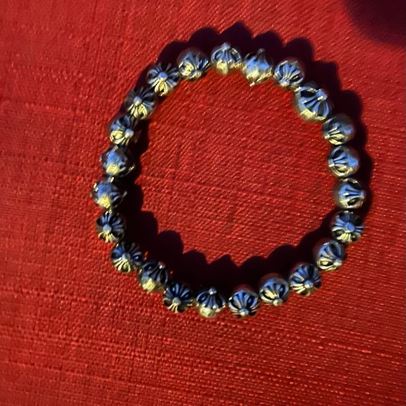 Other - Chrome hearts style silver  bracelet OS